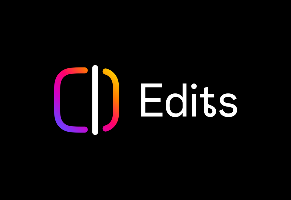 alt="interfaz de la aplicación Instagram Edits en el móvil"