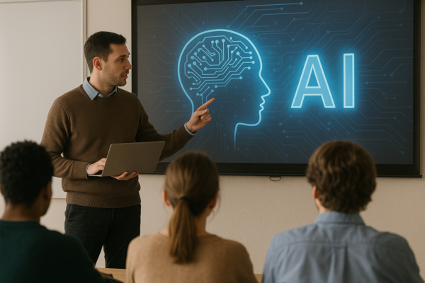 Estos son los mejores cursos de IA gratis para aprender desde cero en 2025 alt="Plataformas con cursos de IA gratis"